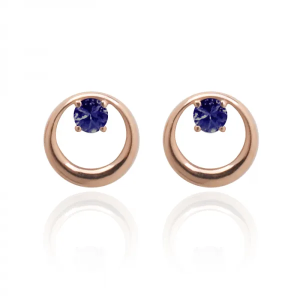 14k 09월 하현달 귀걸이