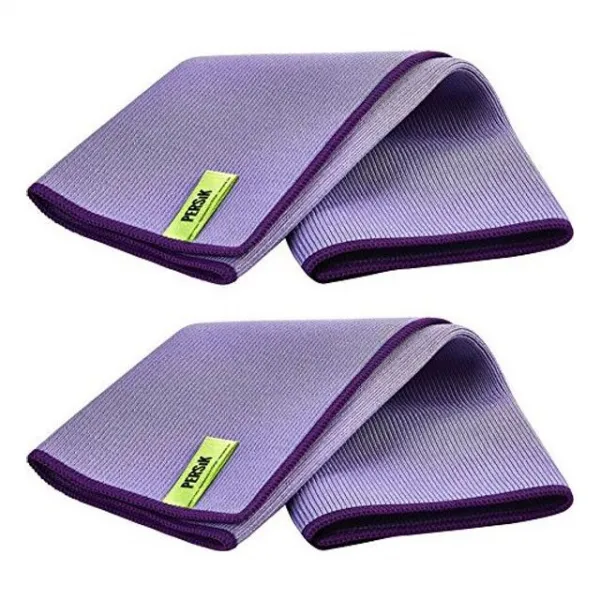 순수한 하늘의 창 유리 청소 천-방금 물 추가 세제 필요 줄무늬가없는 Magic Ultra Microfiber 창 타월-창 유리 거울 및 스크린 용-닦음 자국 없음-2 팩, 1004ahri 1