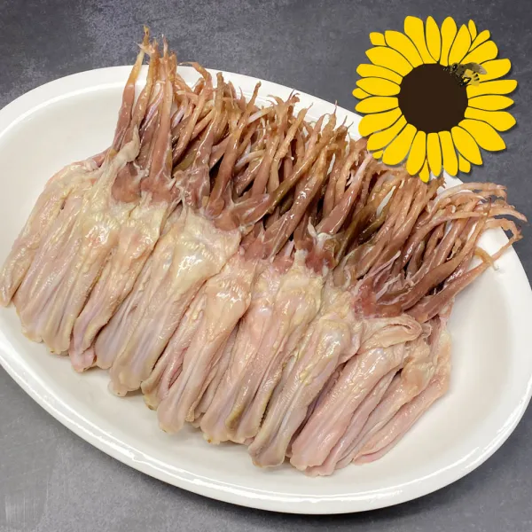 건강바라기 국내산 냉동 오리혀 duck tongue 1kg, 단품