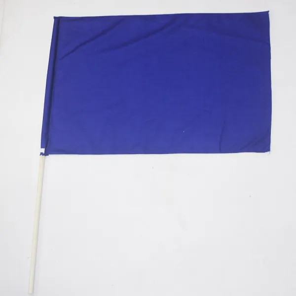 새날놀이 나무막대 청기(40x60cm) 백기 깃발 응원 홍기 깃발춤 청기백기 게임, 1개