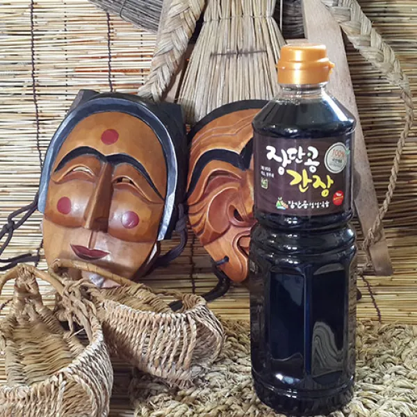 파주DMZ 100%국산재료 장단콩 국간장, 3병, 900ml