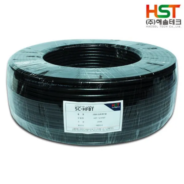 Av 200m 고발포동축케이블 3중차폐 Cctv용 Ca Hfbt 5c 874aea4d6 신안리치 본상품선택