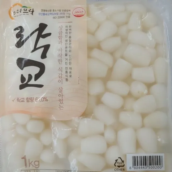 +윤괌몰+ 락교 염교장아찌 1kg§☆ 초랍락교 락교마늘 락교절임 염교절임 락교염교 Option
