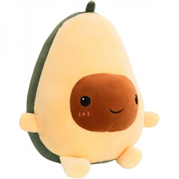 RAINBEAN 아보카도 Pl./Ungtier 3D 과일 탄원 센 코튼 베개 오토소파 장식 아이 애완 동물을위한 아름, 단일상품