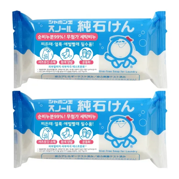 샤본다마 세탁 비누, 180g, 60개