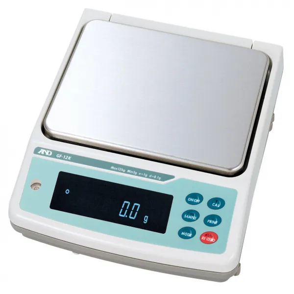 本体 AD 防塵・防水中量級天びん GF-12K ≪ひょう量:12kg 最小表示:0.1g 皿寸法:270(W)210(D)mm 検定無≫ 본체 A D 방진 · 방수 중량급 저울 GF-12, 1