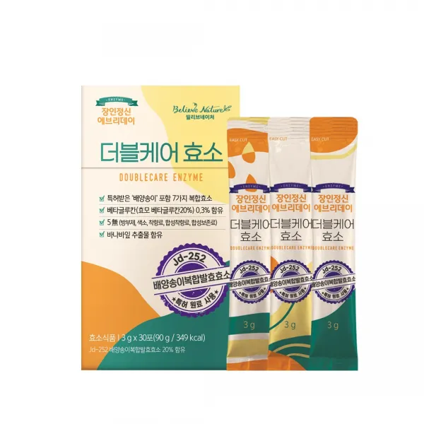 장인정신 에브리데이 더블케어 효소, 1개, 30포