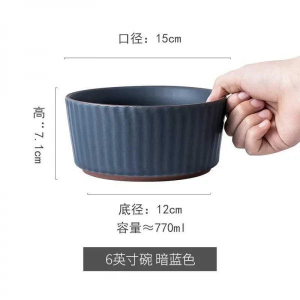 항상또오기 떡살백자 작은공기 대접 개성 하나 팬시 라면 아침공기 뽕 나무 논 두렁길 6인치 그릇 디프