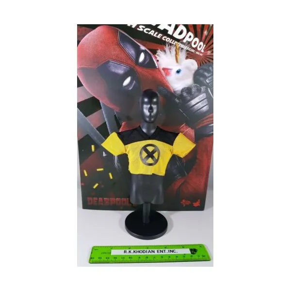 Hot Toys Mms490 데드 풀 2 액션 피규어 1/6 스케일 X 남자 연수생 티셔츠 만!