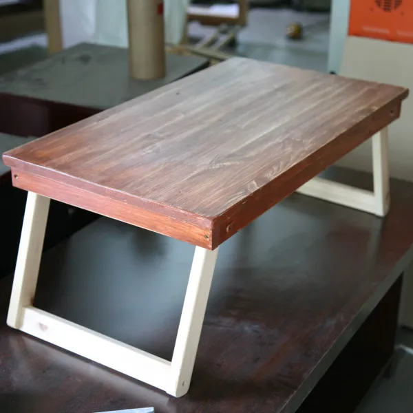 나무냉장고 접이식 테이블 만들기반제품 캠핑테이블, natural wood