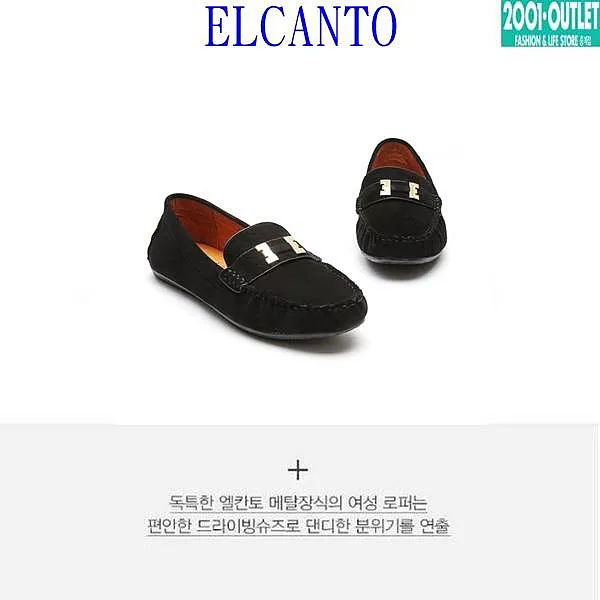 엘칸토 엘칸토 NC10 무중창 여성 드라이빙 플랫 LCWC55 (5994280)