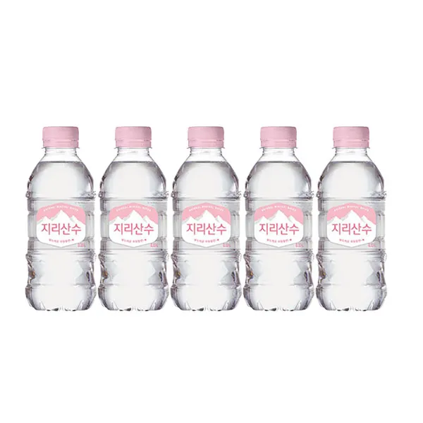 아워홈 지리산수 핑크에디션 330ml x 80pet 생수CB 안전박스
