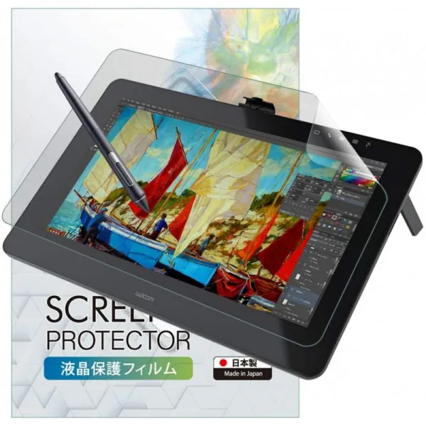 [펜 끝 마멸 저감/켄트지]Wacom Cintiq Pro 16(DTH-1620/K0)페이퍼 라이크 필름 와콤 Cintiq16 Pro태블릿, 1
