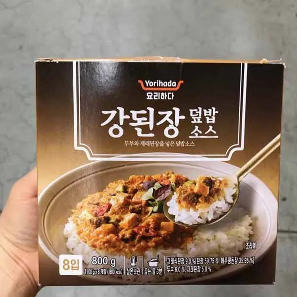 요리하다 강된장 덮밥소스 100g x 8개