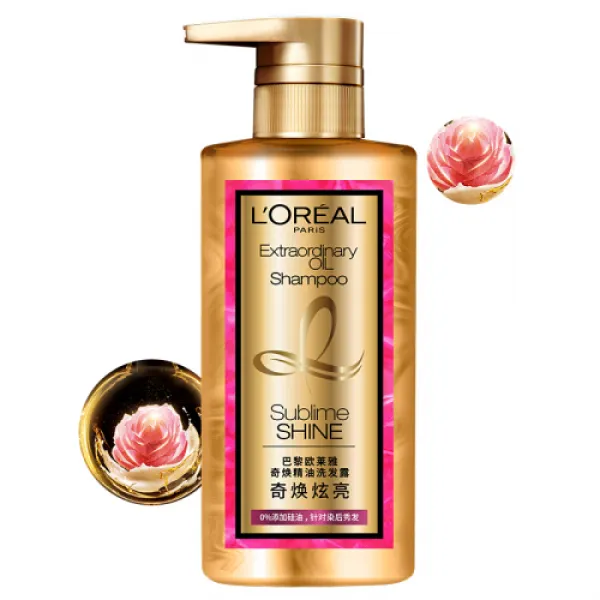 [로레아 샴푸] 로레아 (로리엘) 치환 오일 샴푸 40ml 기환 현량 샴푸 (대금병 염색 후 손상)(3), 1개, 0ml