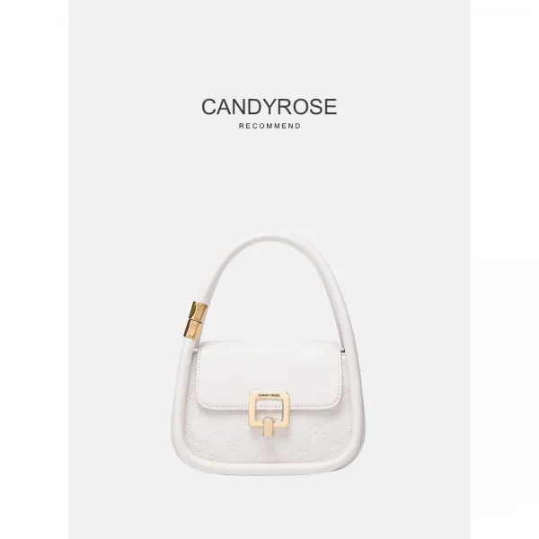 숄더백핸드백 CANDYROSE CR 사각 손잡이를 채우다 미니 교묘한 구상 농담함 스타일리쉬 손에 들다 2528915660