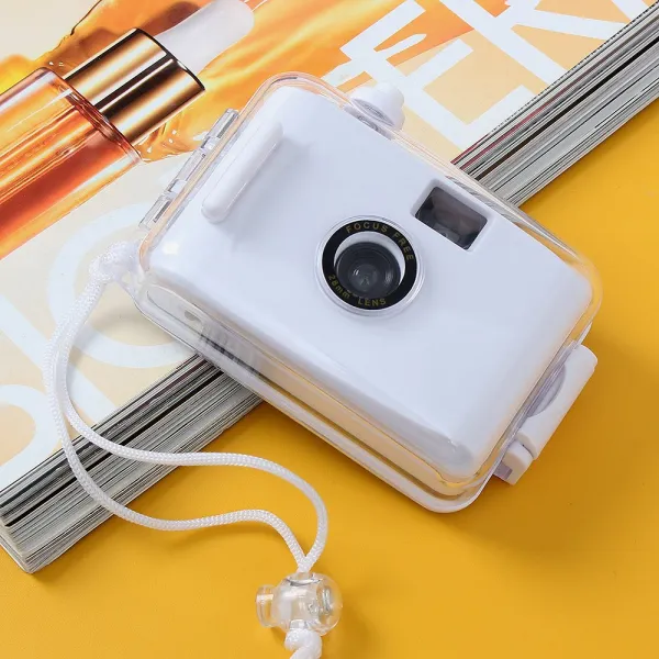 뉴트로 방수 토이카메라 화이트 다회용카메라