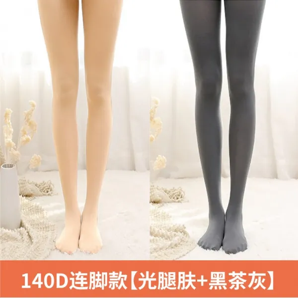새론스토어 겨울 타입 팬티스타킹 봄가을 도톰한 두터운 융털 무드