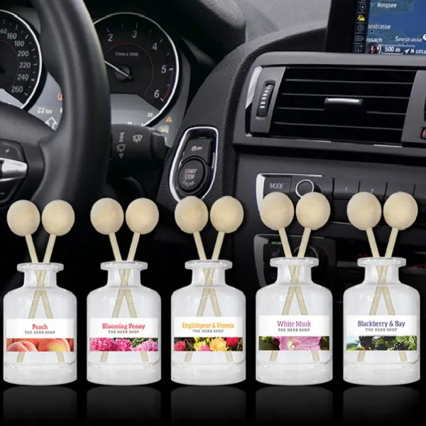  바보사랑 더 허브샵 차량용 디퓨져 40ml Type2 10종 더허브샵 무료배송 향:아쿠아체리블라썸
