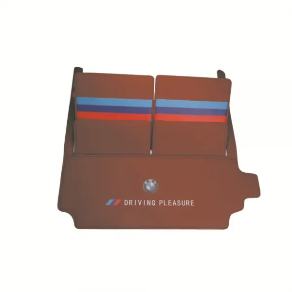 2019-20년 신형 BMW X7 G07 M로고 트렁크매트 3열 매트, 브라운 분체 (메인 이미지)