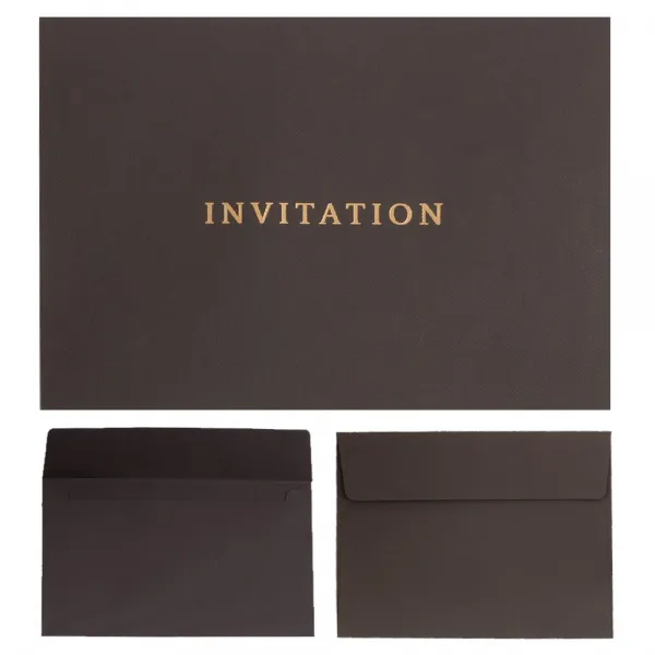 페이퍼포레스트 초대장 초청장 봉투 20매 invitation 웨딩카드 엽서