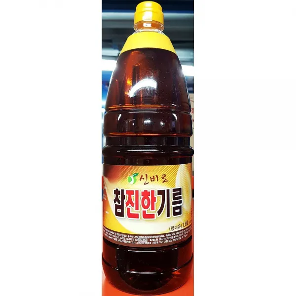 업소용 식당 식자재 재료 참진한 참기름 1.8L X10, 밤도깨비 1