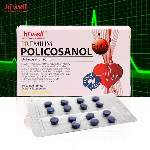 하이웰 뉴질랜드 폴리코사놀 33.4mg 60정, 1개, 기본