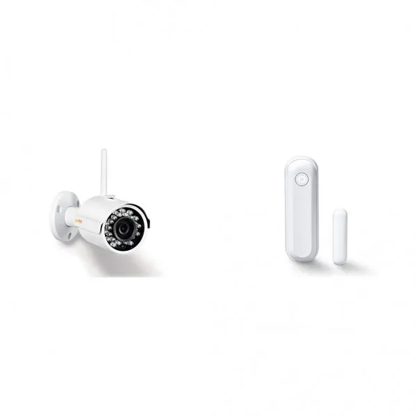 옥외용 Lupus WLAN IP 카메라 SD 슬롯 92 ° 야간 투시경 동작 감지 XT Smarthome 경보 시스템 용 관리 소프트웨, 단일상품