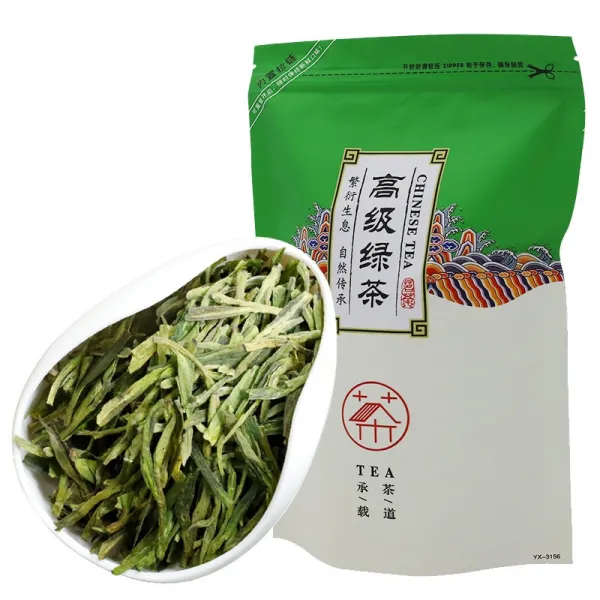 유명한 좋은 품질 Xihu 용 잘 Longjing 차 서쪽 호수 녹색 Xi Hu 긴 징, 02 500g longjing