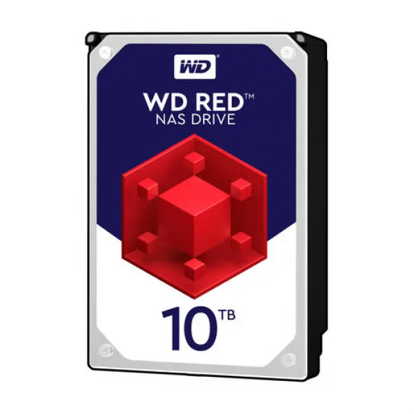 WD Red 10TB NAS Hard Disk Drive - 5400 RPM Class SATA 6Gb/s 256MB Cach, 상세내용참조