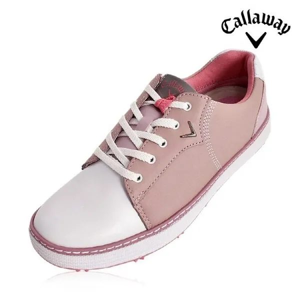  캘러웨이 2018 오존 여성 골프화 W610 80 골프신발 여성골프화 필드용품 골프화 색상:80 핑크 화이트 / 사이즈:m 230