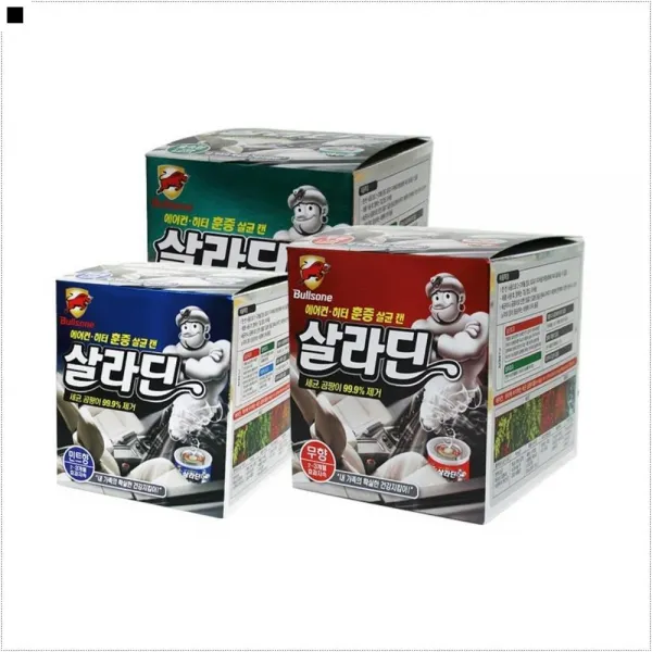 연막형탈취제 기호품냄새제거 눅눅함제거 휘발성세척제 히터세척훈증캔 자동차훈증캔, 무선택사항