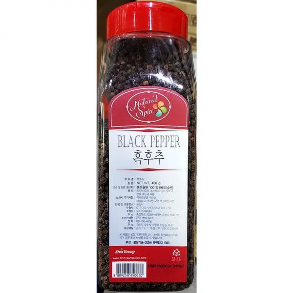 신영 홀 흑후추 450g X6 | whole 이훈통후추닭가슴살