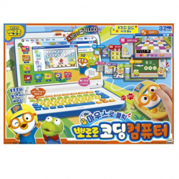 미미월드 마우스로 클릭 뽀로로 코딩컴퓨터, 1개