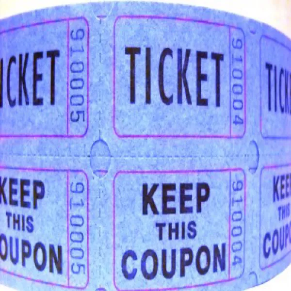 PM Company Deposit One and Keep One Ticket Roll Blue(59004) PM 회사 예치금 하나를 유지하고 하나의 티켓 롤 유지 파란색 (59, 1