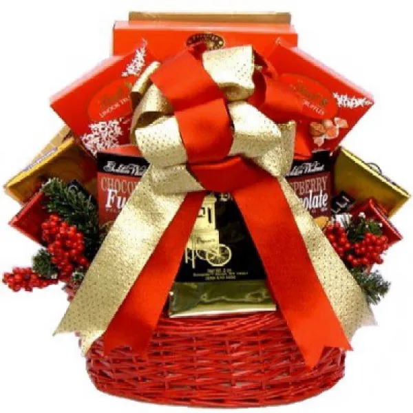 Gift Basket Village Chocolate Madness Deluxe Holiday Gift Basket (Large) 선물 바구니 마을 초콜릿 광증 디럭스 홀리데이 선, 1