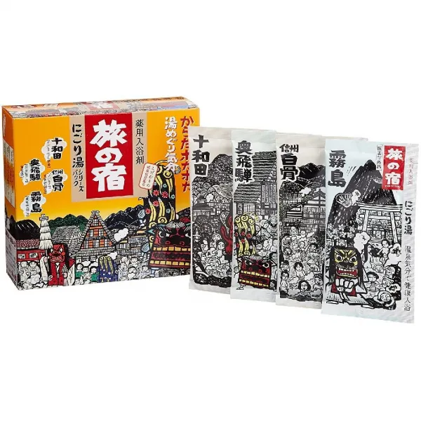 Tabino Yado 타비노야도 온천 밀키 배스 솔트 팩 각25g 13개입 1개 1g