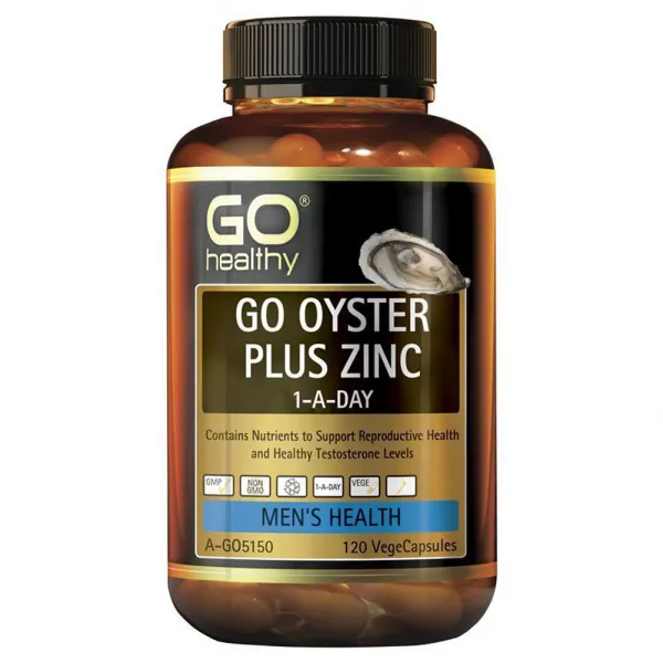 Oyster Plus Zinc 1-A-Day 120 Vege Capsules, 1병, 120정