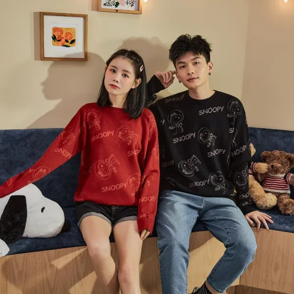 고양이와 쥐 연명 당사자 겨울 가을 남성 만신창이가 되다 플라워 프린트 트렌드 루즈핏