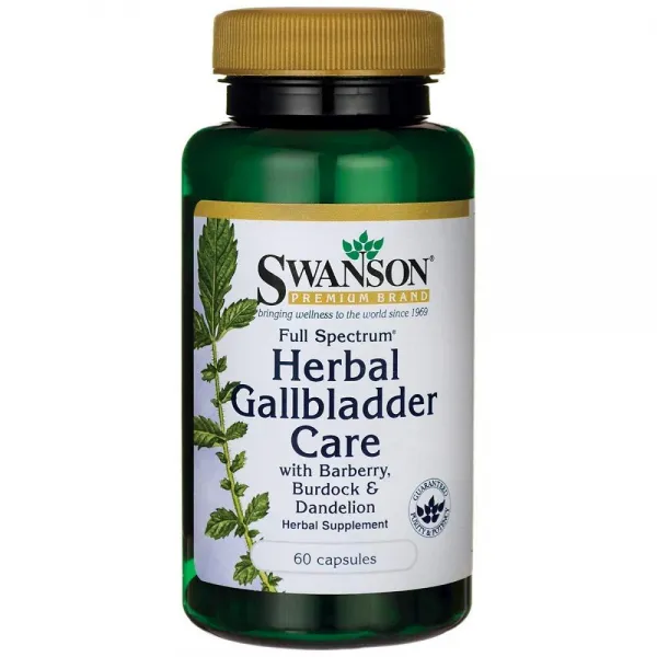 스완슨 풀 허벌 쓸개 케어 60캡슐 Gallbladder