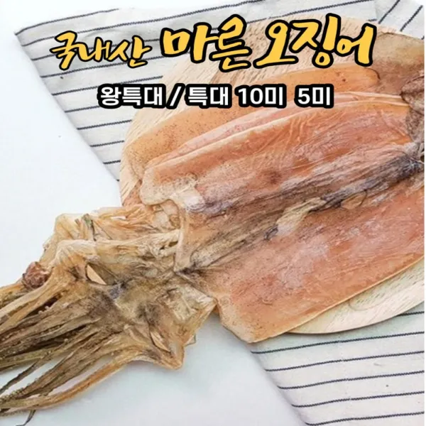 국내산 동해 마른 오징어 건조오징어 특대 10마리 1kg 5미 500g 850g 1kg 몸통 다리 왕특대 국산 업소용