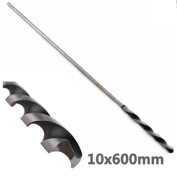 하이스드릴 롱 드릴비트 10x600mm 반생이 펀칭없이빠르고깊게