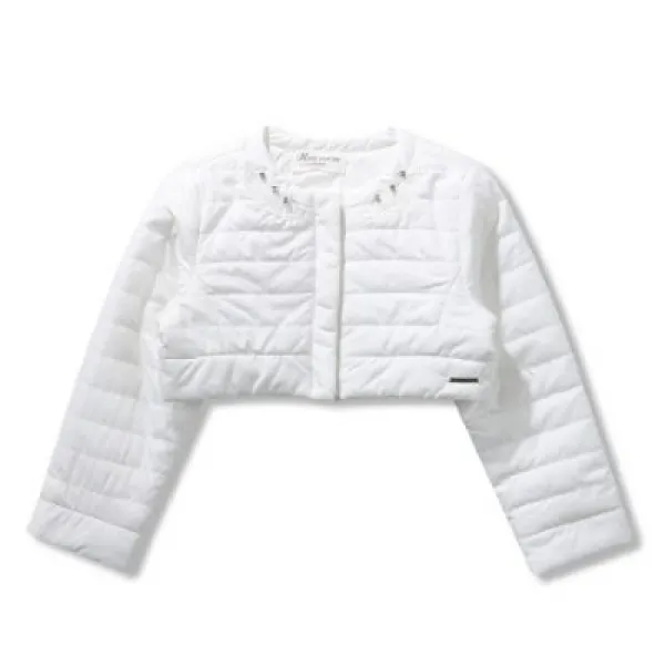 모다까리나 부산대nc점 여아 화이트 숏 패딩 M1843j079
