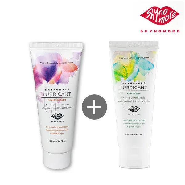[샤이노모어 루브리컨트] 퓨어내추럴+오렌지블러썸 마사지젤 100ml, 주문선택:퓨어내추럴+오렌지블러썸