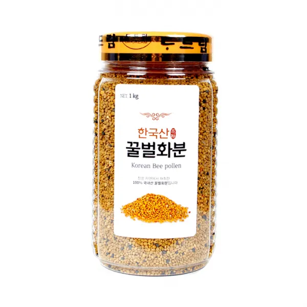 (주)다드림 [21년도 생산]국내산 100% 꿀벌 햇 화분 비폴렌 1KG, 1통