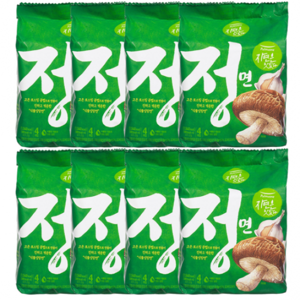풀무원 자연은맛있다 라면 정면, 128개