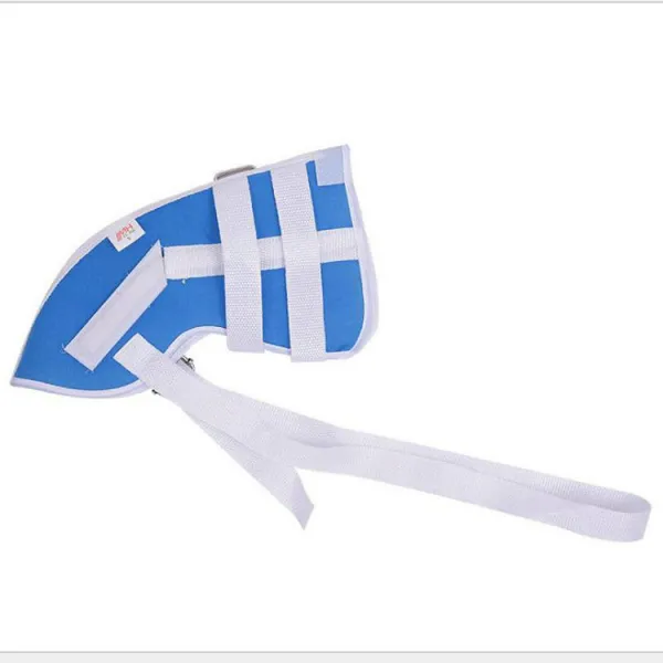 받침대 어깨보호대 관절 러기지벨트 중풍으로 반신불수가 되다 탈위 벗기다 깨다지기 어깨보호테이프 X2개 블루 L