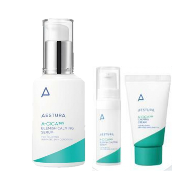 에스트라 에이시카365 흔적 진정 세럼 40ml+세럼 5ml+크림10ml, 1set