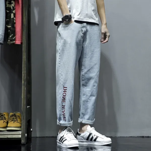 Jindabo 9부바지 청긴바지 40050831