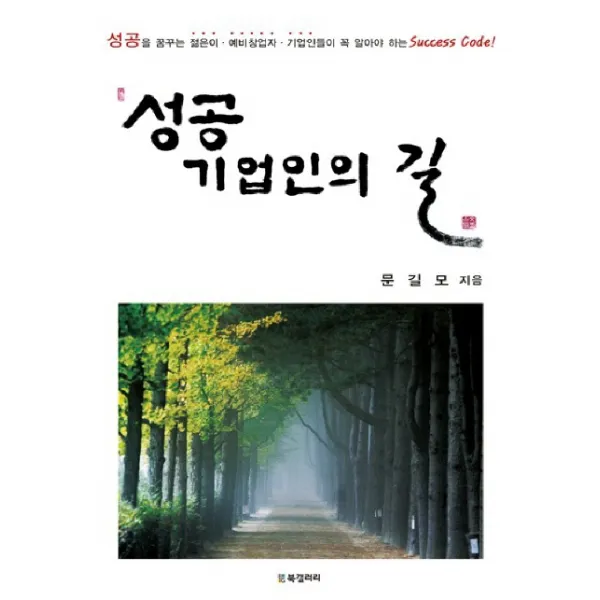 성공기업인의 길:성공을 꿈꾸는 젊은이 예비창업자·기업인들이 꼭 알아야 하는 Sucess Code, BG북갤러리